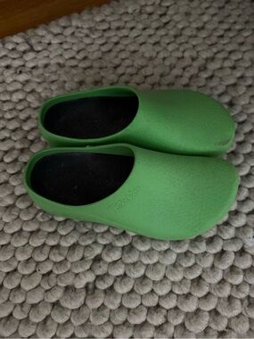 Birkenstock gardening shoes